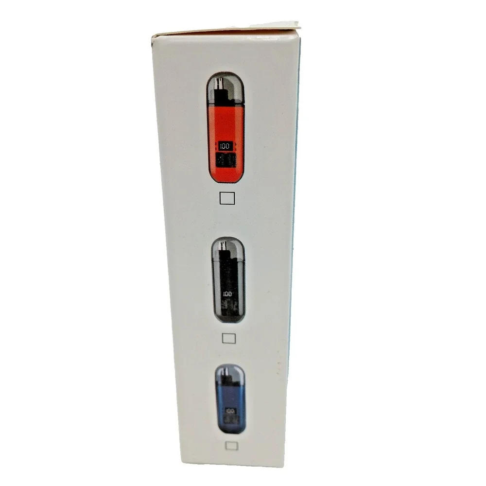 USB Rechargeable Nose Ear Hair Trimmer for Men Portable Clipper Original Orange